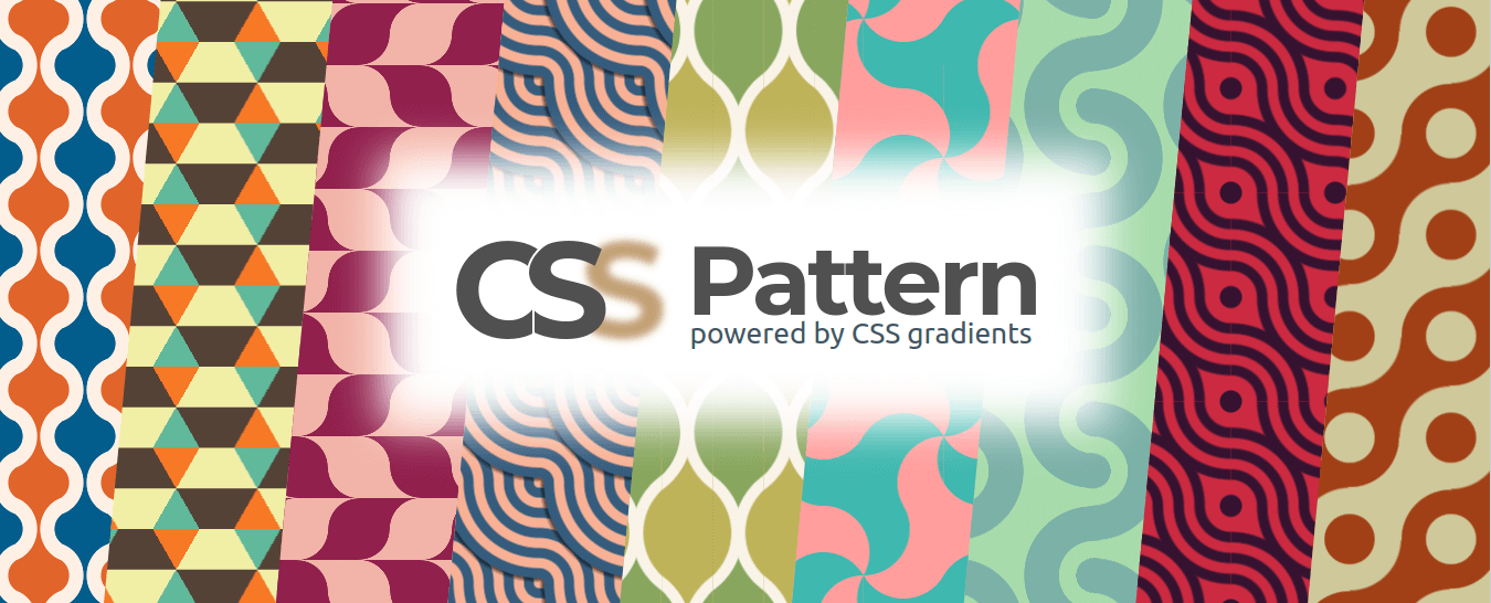 CSS patterns made with CSS gradients