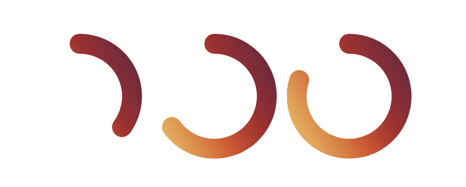 CSS-only arc shape with rounded edges