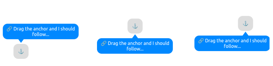 anchor element with its tooltip shape