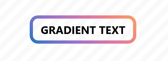 CSS gradient border with border-radius