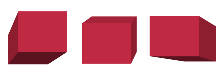 CSS-only 3D boxes