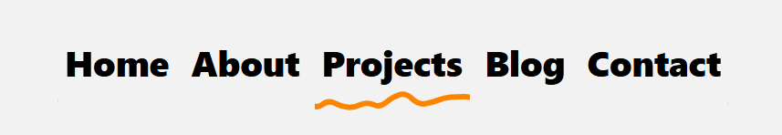 A CSS-only hand-drawn underline