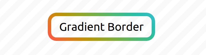 CSS gradient border with border-radius